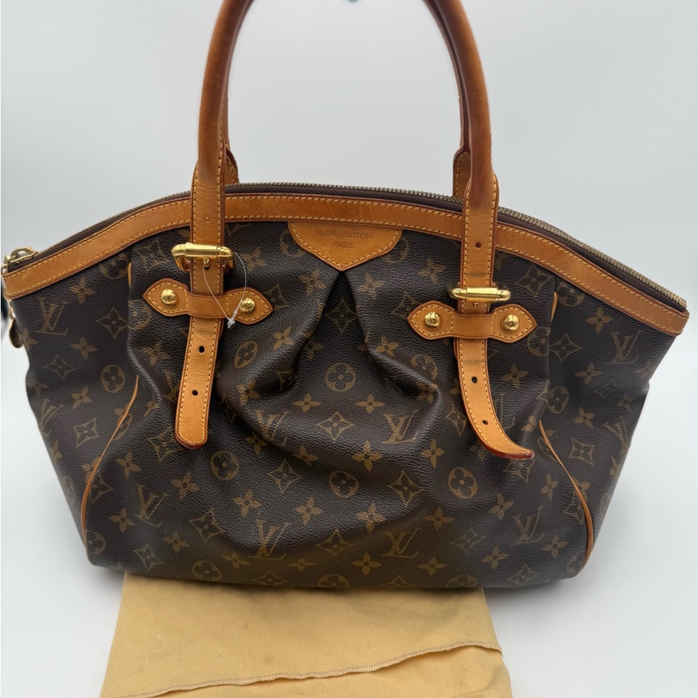 Louis Vuitton Brown Monogram Handbag Tivoli GM